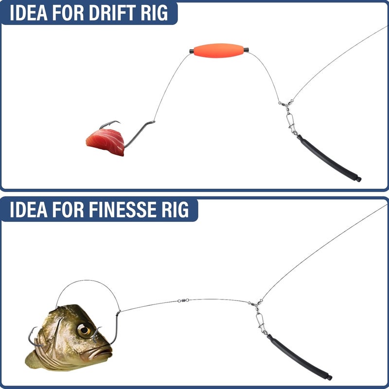 kaleodam Dragging Weights for Catfishing Trolling, Drifting Dragging Sinkers, Bottom Search Lead Stick Weights and 3 Way Rig - Image 2